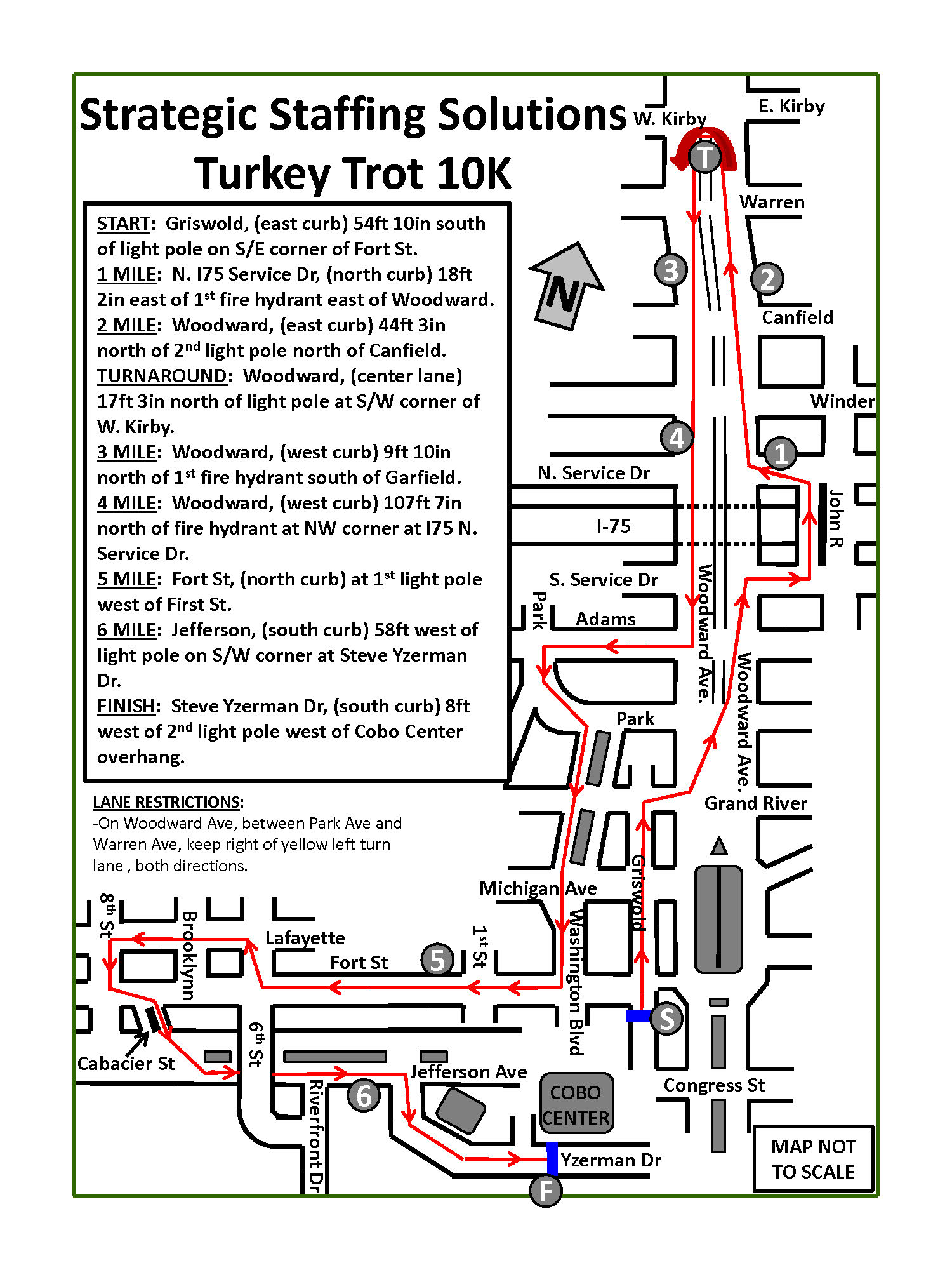 2016turkeytrot10kcoursemap002 The Parade Company