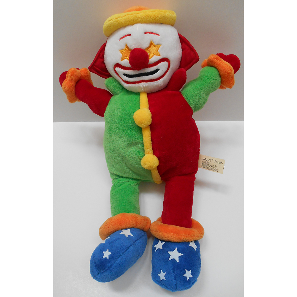 cute clown plush