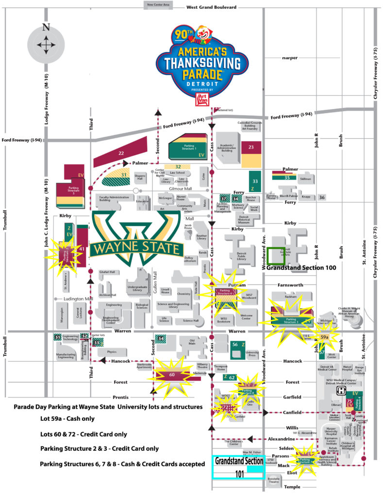 WSU Campus Parking The Parade Company